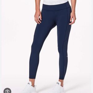 NWOT Lululemon Fast and Free Leggings 25”
